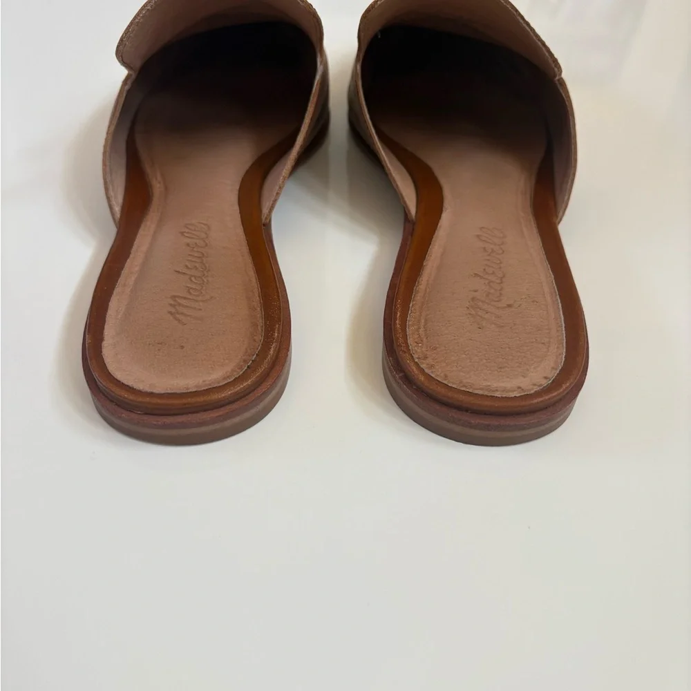 Madewell Gemma Mule in English Saddle - Picture 6 of 7